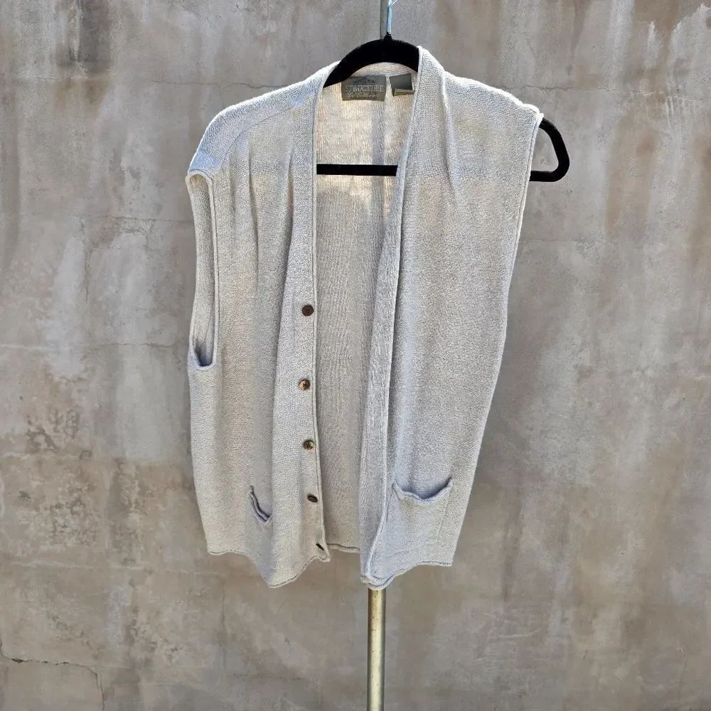 Vibtage Structure Knit Vest
